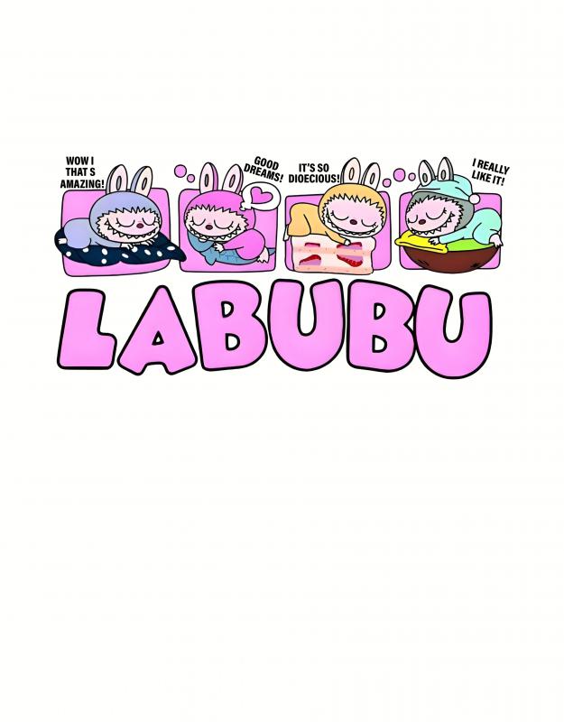 Labubu mintás póló 7