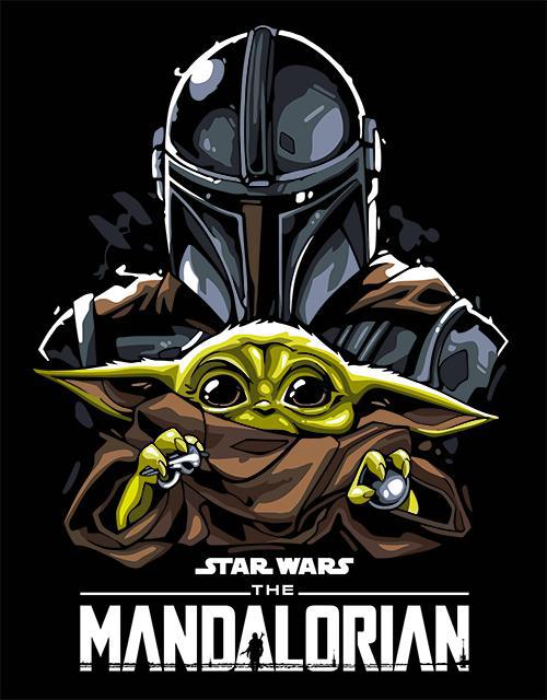 Mandalorian - Star Wars mintás póló 5