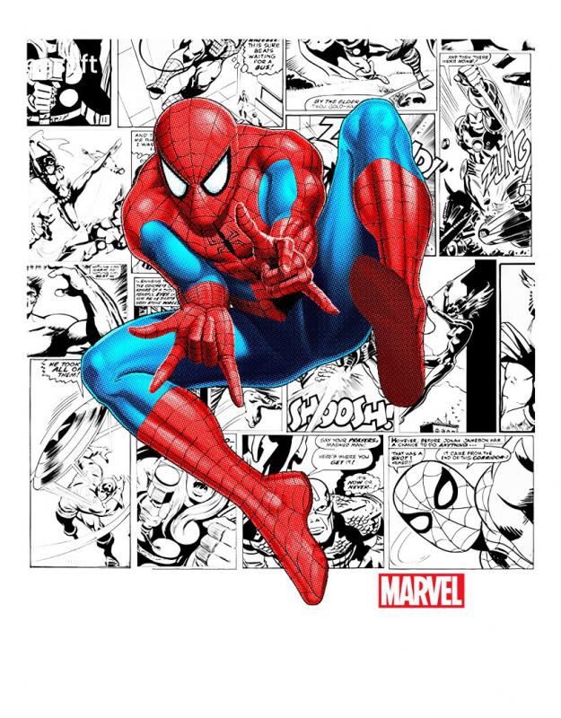 Marvel - Spiderman -  Pókember mintás póló