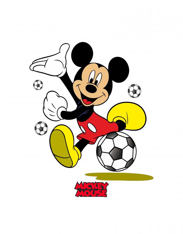 Mickey focival - Miki egér mintás póló