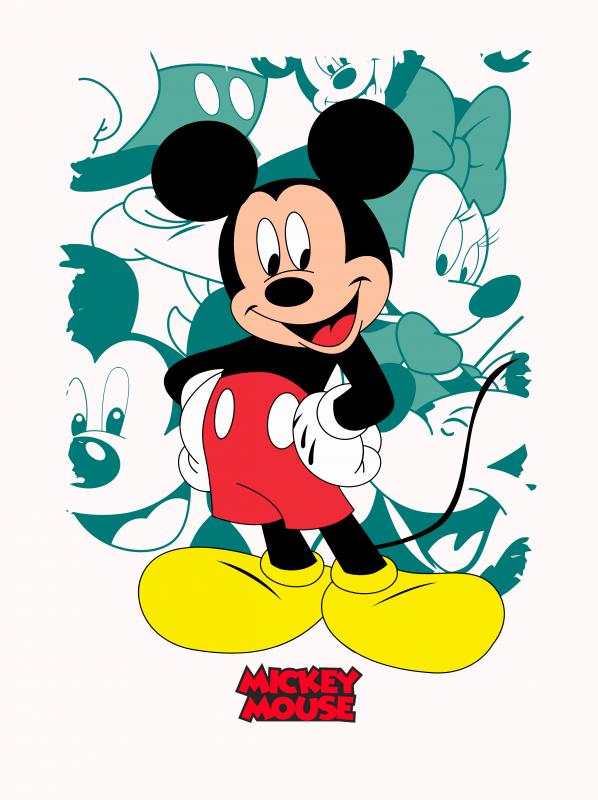 Mickey mouse - Miki egér  mintás póló 3