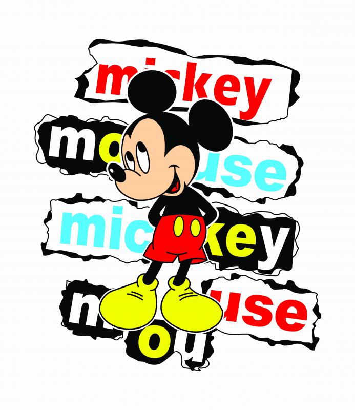 Mickey mouse - Miki egér mintás póló