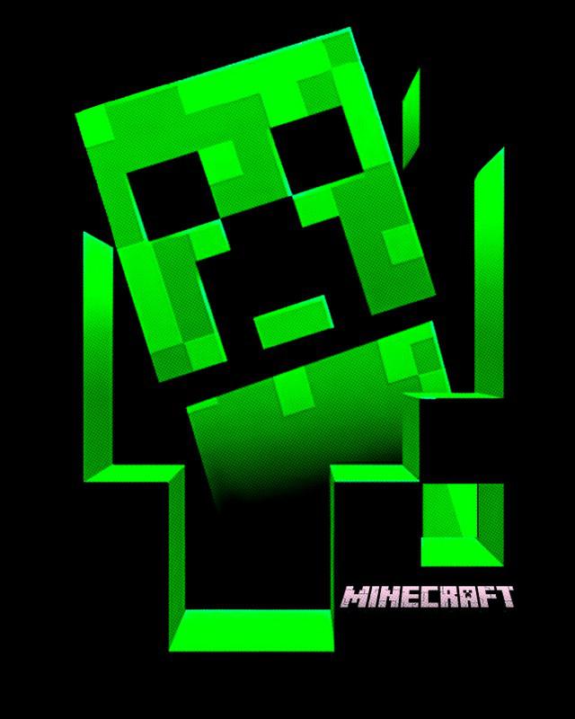 Minecraft - Creeper mintás póló 3