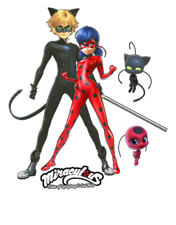 Miraculous - Lady Bug - Katica lány mintás póló 4