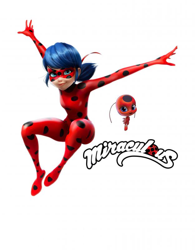Miraculous - Lady Bug - Katica lány mintás póló 6