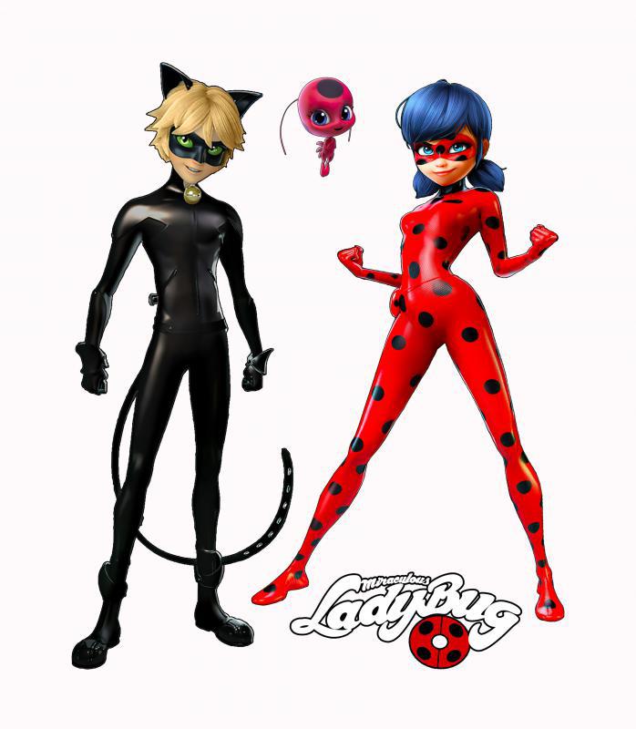 Miraculous - Lady Bug - Katica lány mintás póló 8