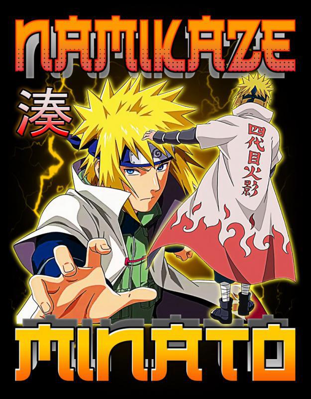 Naruto mintás póló 10