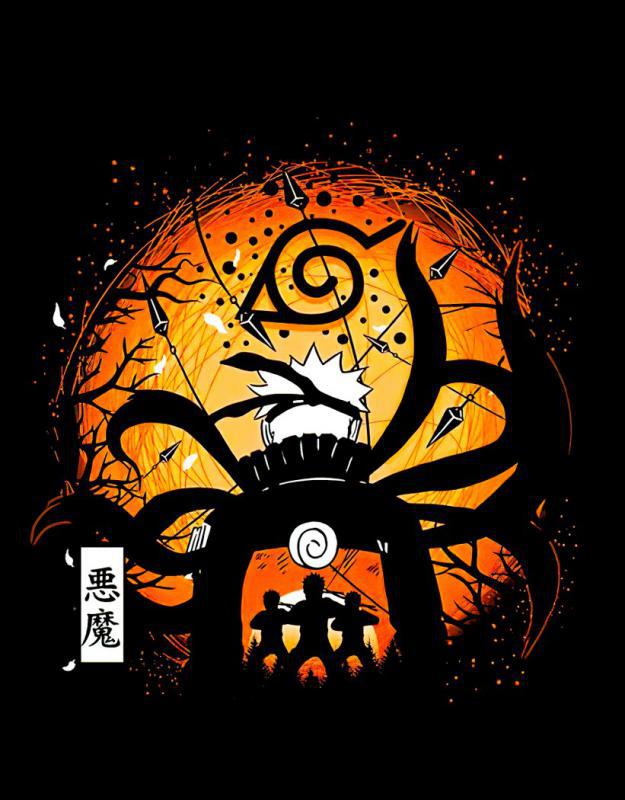 Naruto mintás póló 11