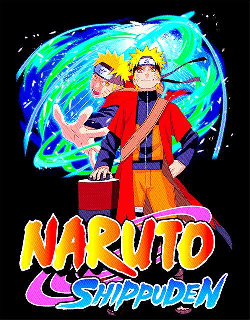 Naruto mintás póló 5