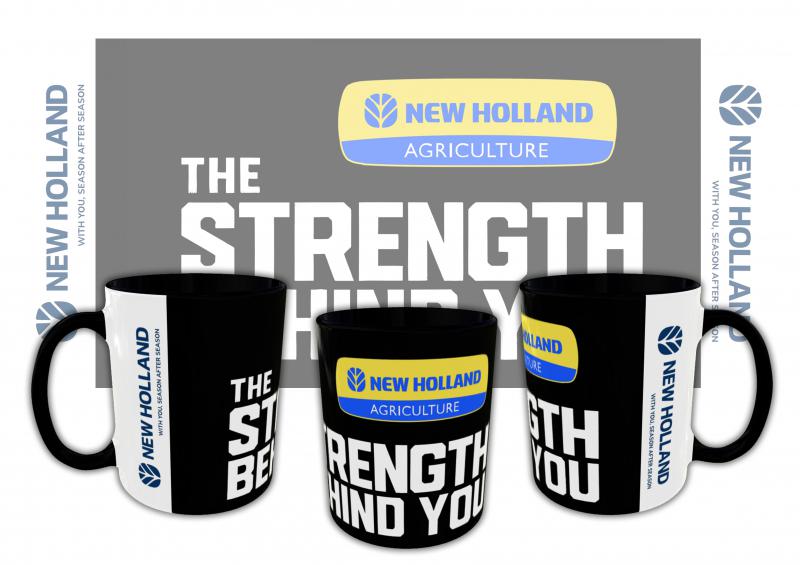 New Holland mintás bögre