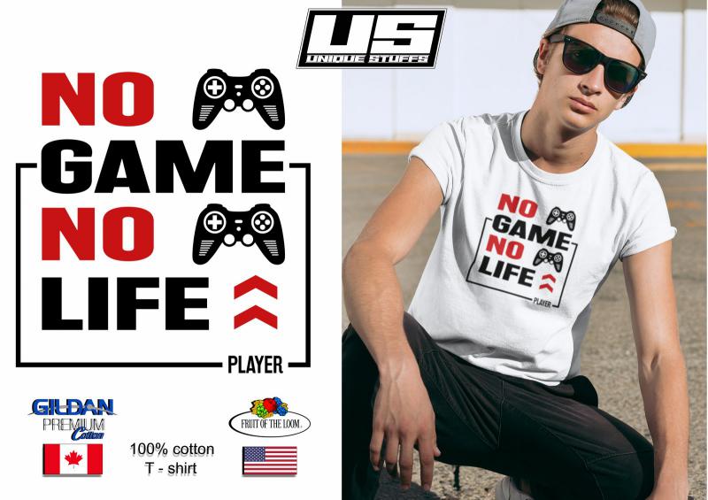 No Game No Life - Gamer mintás póló