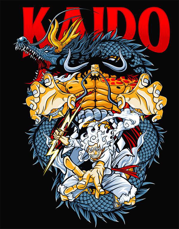 One Piece mintás póló 10