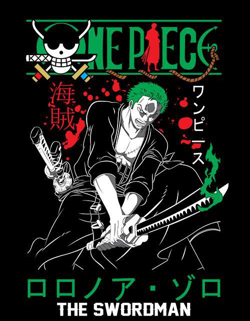 One Piece mintás póló 5