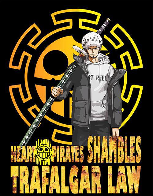 One Piece mintás póló 6