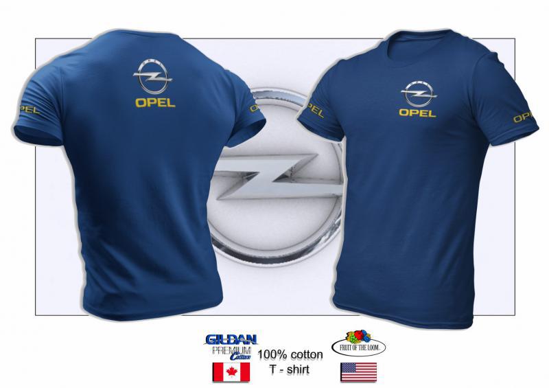 Opel mintás póló