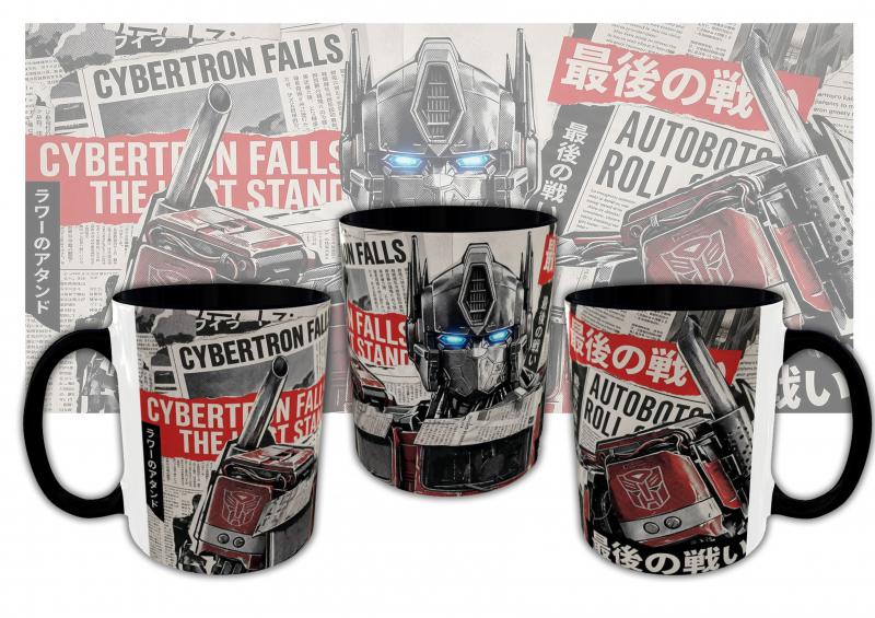 Optimus Prime mintás bögre 2