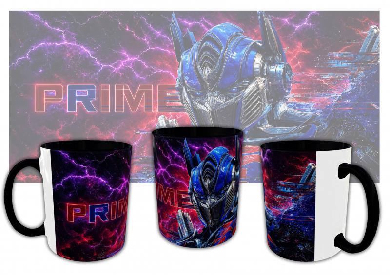 Optimus Prime mintás bögre 3