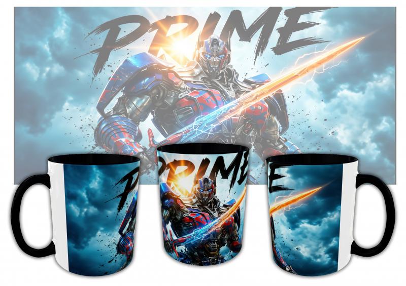 Optimus Prime mintás bögre 4