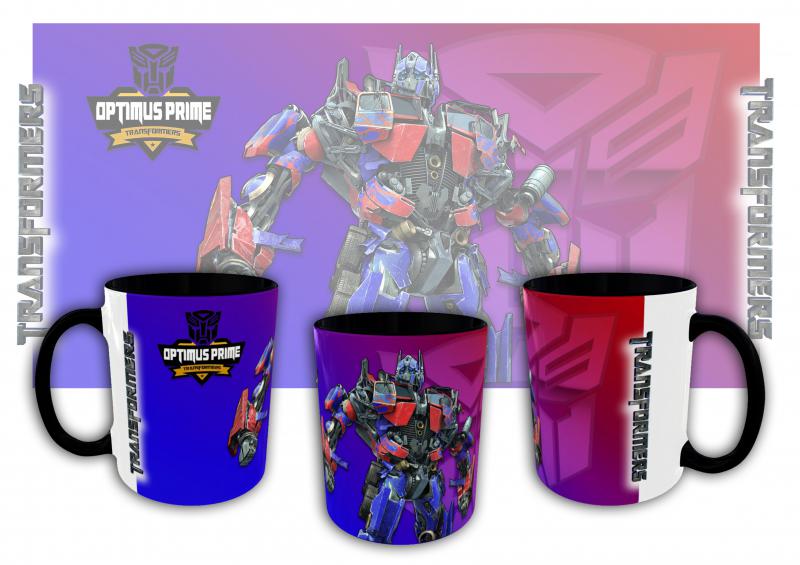 Optimus Prime mintás bögre 5
