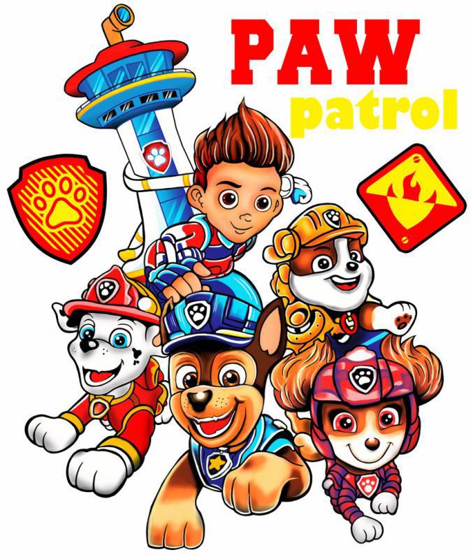 Paw Patrol - Mancs őrjárat mintás póló 5