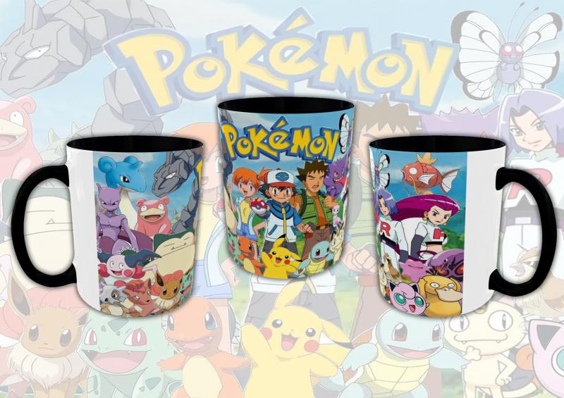 Pokemon mintás bögre 4