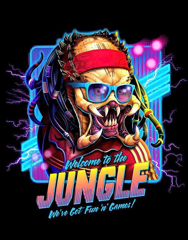 Predator - Jungle mintás póló