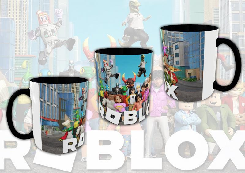 Roblox mintás bögre 5