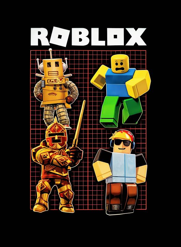 Roblox mintás póló 9