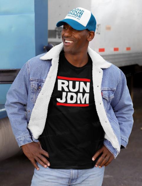 Run JDM mintás póló
