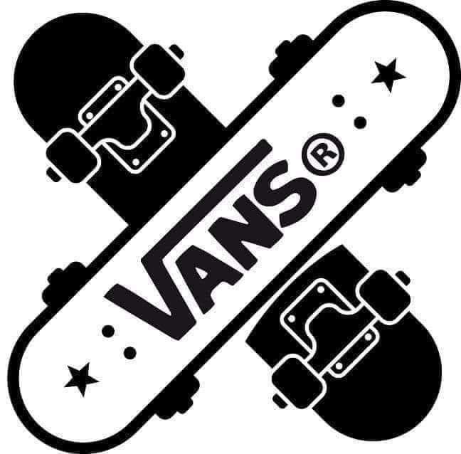 Skateboard mintás póló - Vans