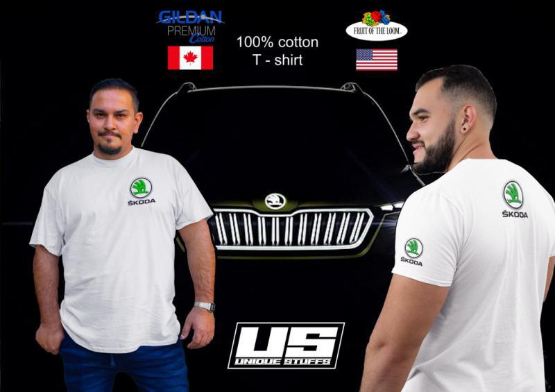 Skoda mintás póló