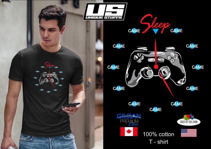 Sleep - Gamer mintás póló