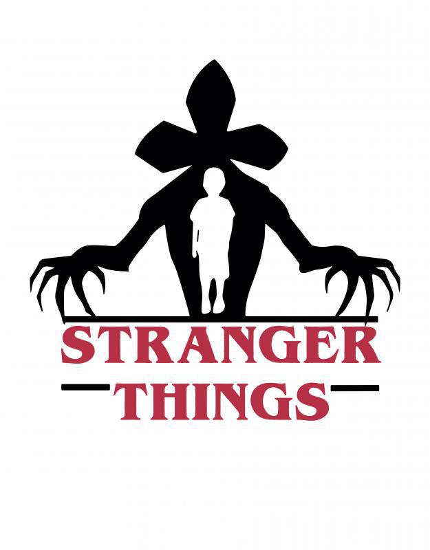 Stanger things mintás póló 4