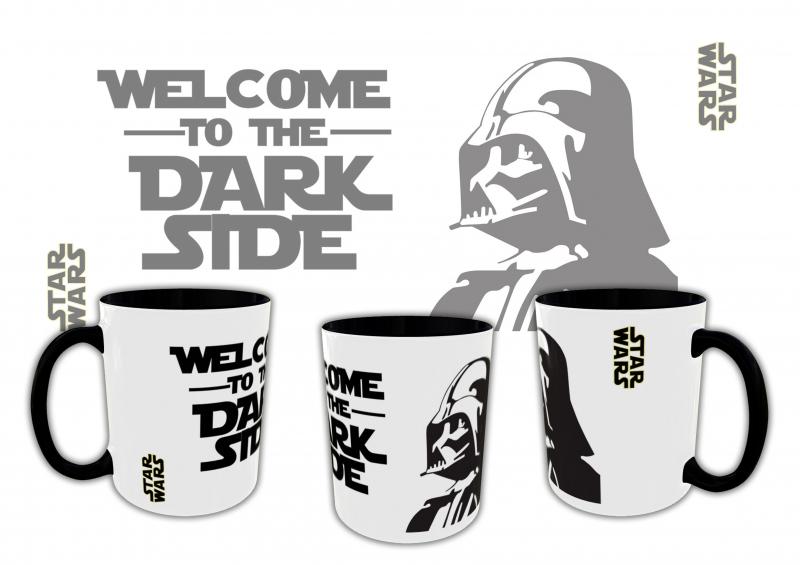 Star Wars - Dark Side mintás bögre