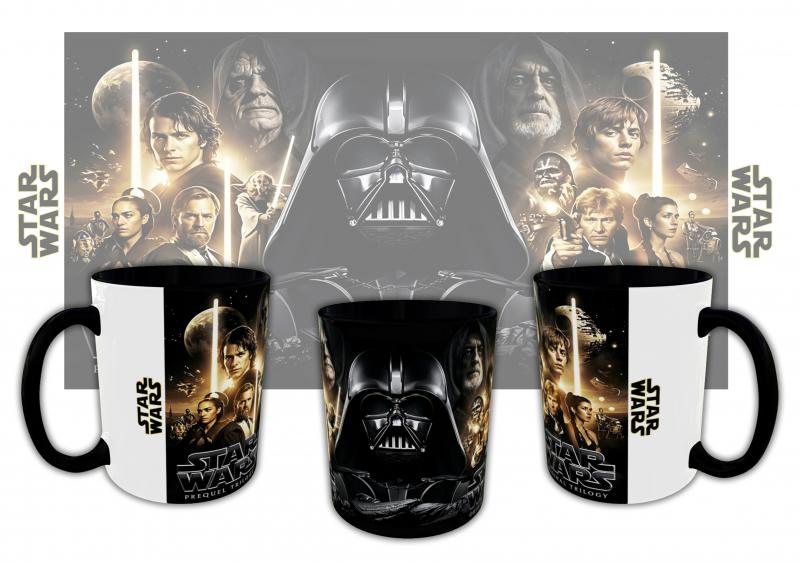 Star Wars mintás bögre