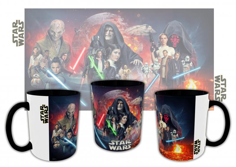 Star Wars mintás bögre 3