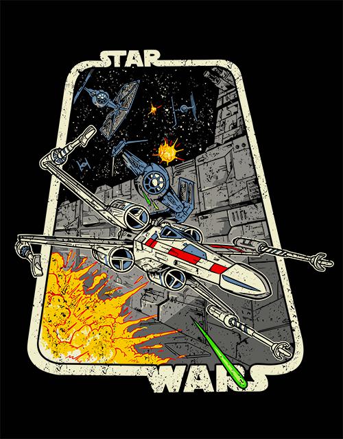 Star Wars mintás póló 2