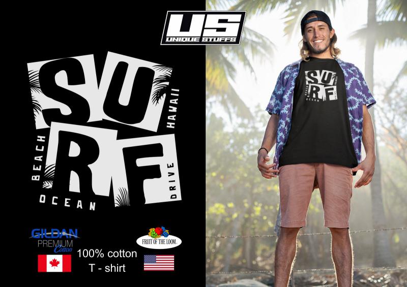 Surf mintás póló 3