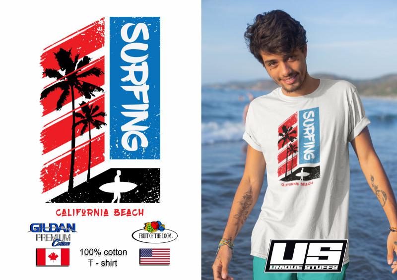 Surfing - Surf mintás póló 2