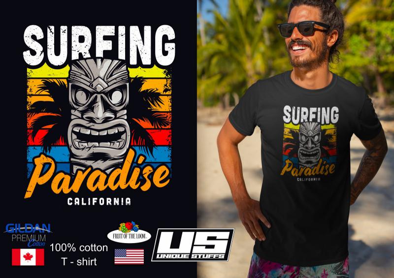 Surfing - Surf mintás póló