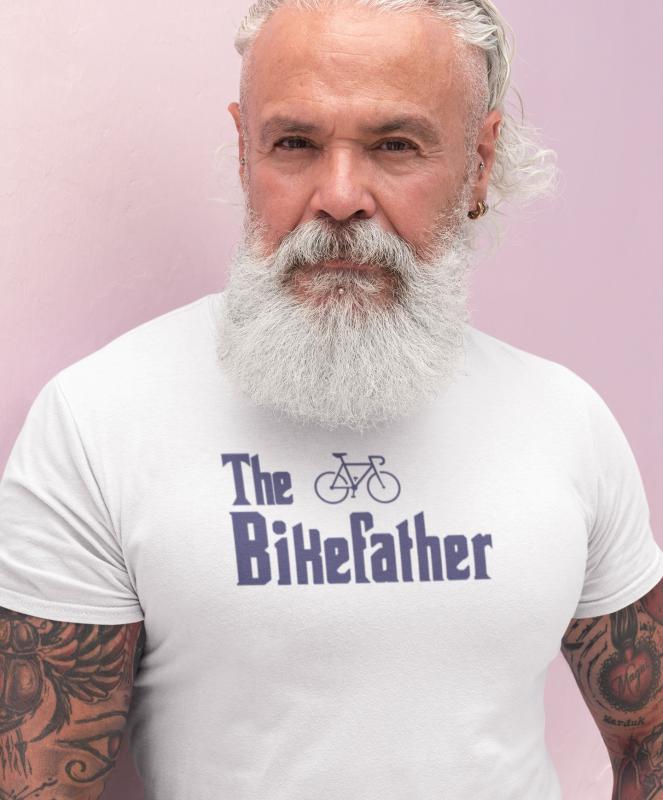 The Bikefather - Bringás, kerékpáros mintás póló másolata