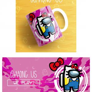 Among Us Hello Kitty