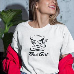 Bad Girl mintás póló JDM