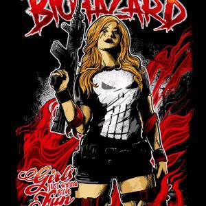Biohazard 2 - mintás póló