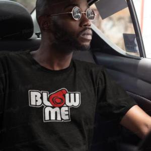 Blow Me mintás póló - JDM