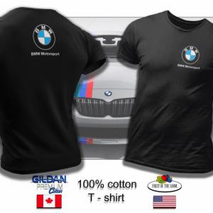 BMW Motor Sport mintás póló