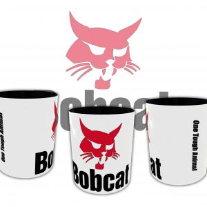 Bobcat mintás bögre