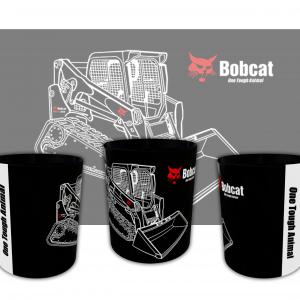 Bobcat mintás bögre 3