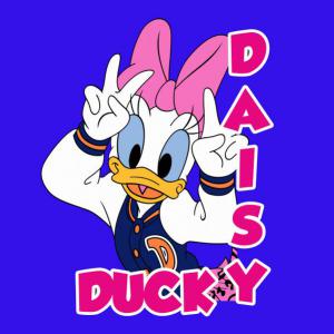 Daisy kacsa mintás póló