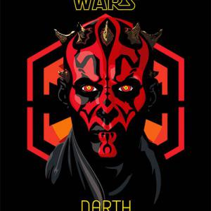 Darth Maul - Star Wars mintás póló